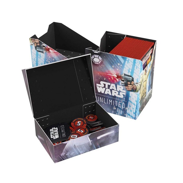 Gamegenic Deck Box: Star Wars: Unlimited Set : Secrets Power Soft Crate Cassian Dedra