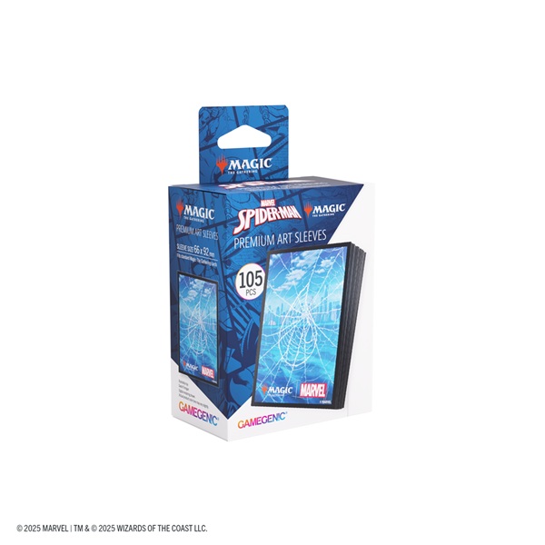 Gamegenic Magic: The Gathering Marvel Spider-man Premium Art Sleeves Spider-man Island 105 Kortlommer