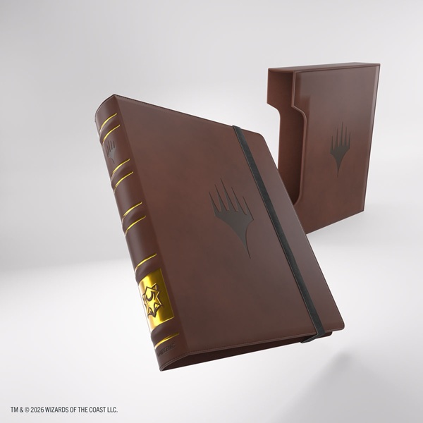 Gamegenic Mappe: Magic: The Gathering Secrets   Strixhaven Cards Almanac 18-pocket  Holder 360 Kort  Lorehold