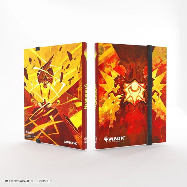 Gamegenic Mappe: Magic: The Gathering Secrets   Strixhaven Casual Album 18-pocket  Holder 360 Kort  Lorehold