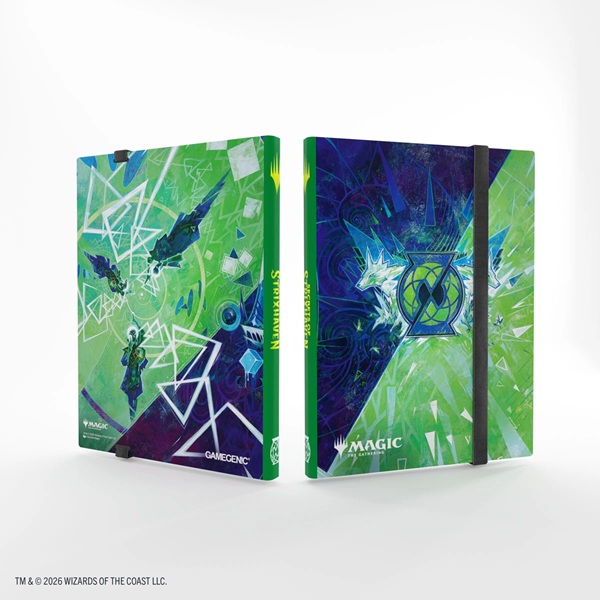 Gamegenic Mappe: Magic: The Gathering Secrets   Strixhaven Casual Album 18-pocket  Holder 360 Kort  Quandrix