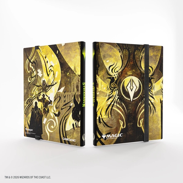 Gamegenic Mappe: Magic: The Gathering Secrets   Strixhaven Casual Album 18-pocket  Holder 360 Kort  Silverquill
