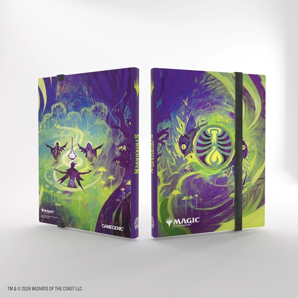 Gamegenic Mappe: Magic: The Gathering Secrets   Strixhaven Casual Album 18-pocket  Holder 360 Kort  Witherbloom