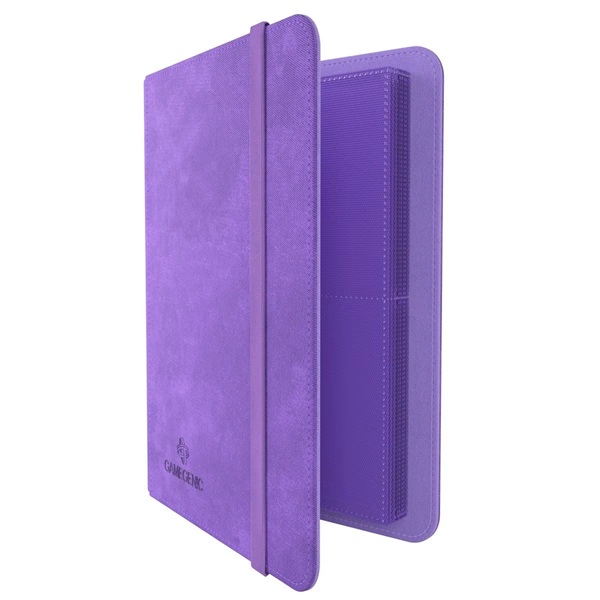 Gamegenic Mappe: Prime Album -pocket Holder 160 Kort Purple Lilla