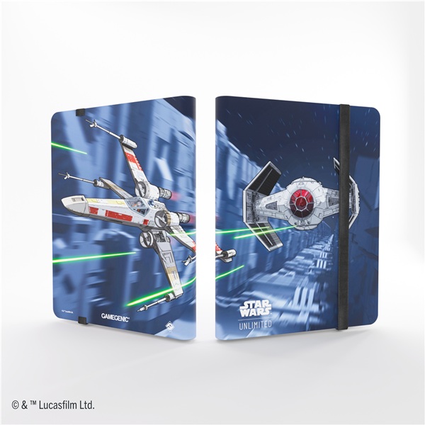 Gamegenic Mappe: Star Wars: Jump   Lightspeed Album 18-pocket  Holder 360 Kort   -wing Tie Fighter