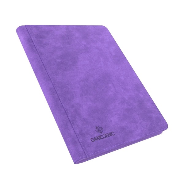 Gamegenic Mappe: Zip- Album 18-pocket Holder 360 Kort Purple Lilla