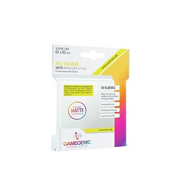 Gamegenic Matte Store Square Kortlommer - Klar 50 stk.