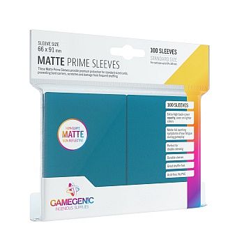 Gamegenic Matte Prime Sleeves: Blue    195 165   100 Kortlommer