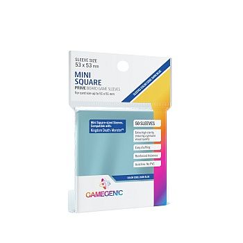 Gamegenic Prime Mini Square Kortlommer - Klar Beskyttelse