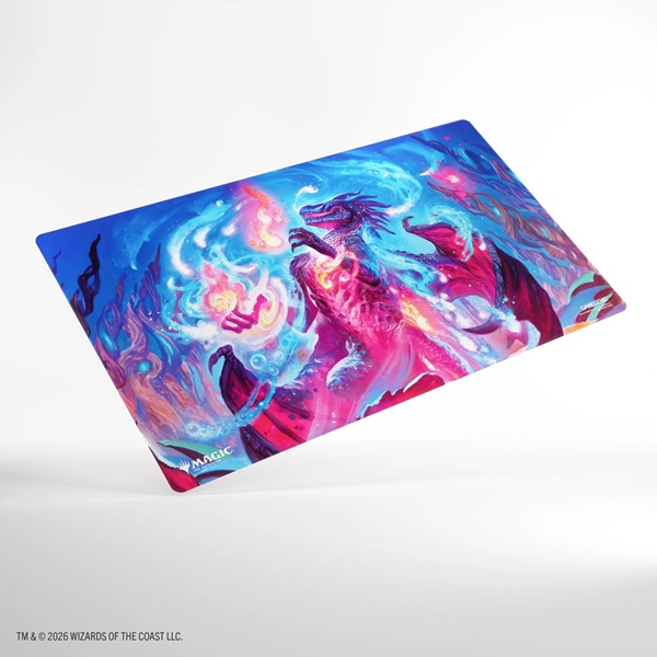 Gamegenic Spillem 195 165 Tte: Magic: The Gathering Secrets   Strixhaven: Shiny Playmat Prismari  The Inspiration