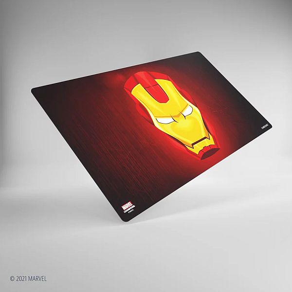 Gamegenic Spillem 195 165 Tte: Marvel Champions Prime Game Mat Iron Man