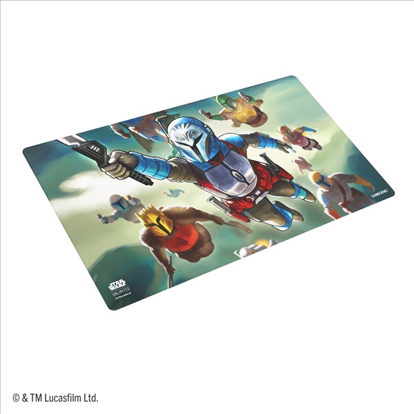 Gamegenic Spillem 195 165 Tte: Star Wars: Unlimited Set  : Ashes   The Empire Game Mat  -katan Kryze