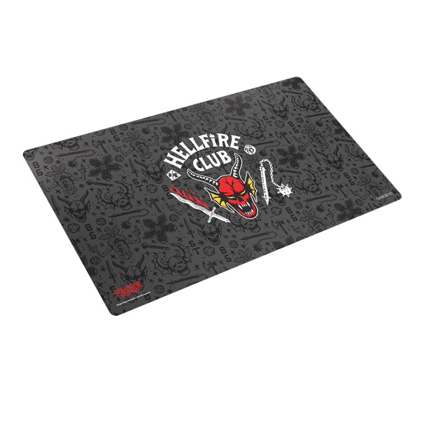 Gamegenic Spillem 195 165 Tte: Stranger Things Prime Playmat Hellfire Club