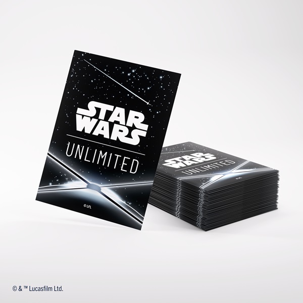 Gamegenic Star Wars: Twilight   The Republic Unlimited Art Sleeves Card Back White  60   Kortlommer