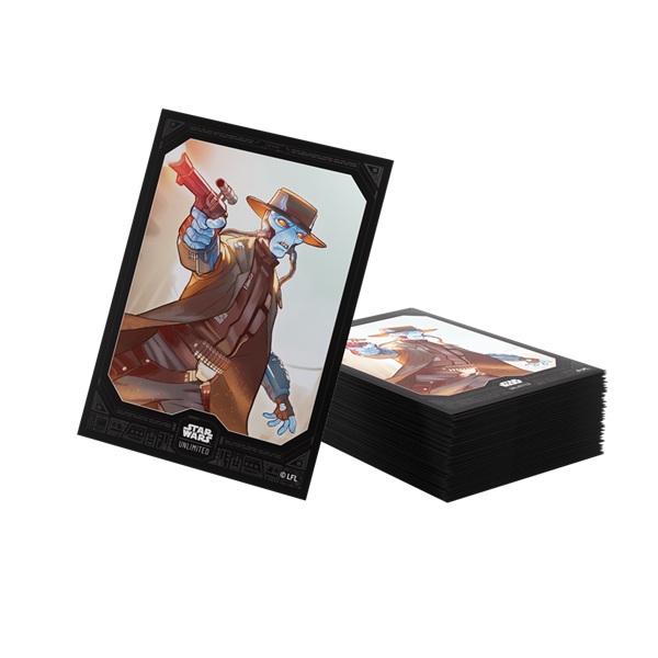 Gamegenic Star Wars: Unlimited Premium Art Sleeves Set  : Ashes   The Empire Cad Bane  60   Kortlommer