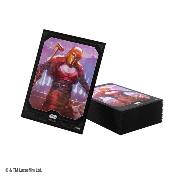 Gamegenic Star Wars: Unlimited Premium Art Sleeves Set  : Ashes   The Empire The Armorer  60   Kortlommer