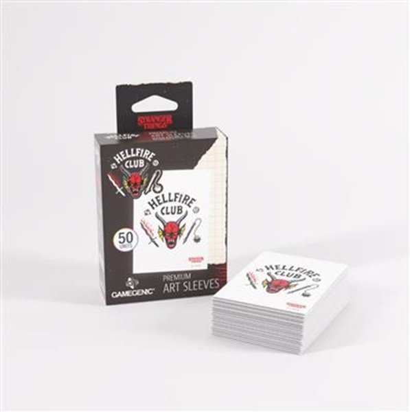 Gamegenic Stranger Things: Hellfire Club Art Sleeves Hellfire Club  50 Kortlommer