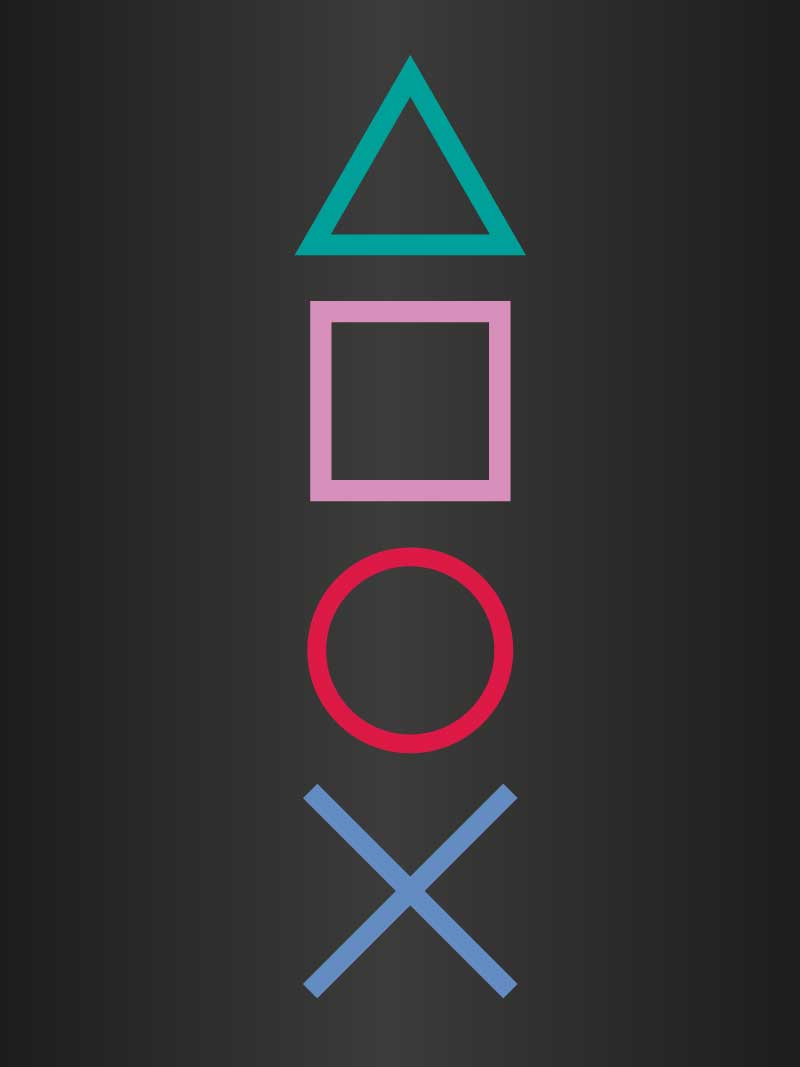 Gamer Plakat - Minimalistisk Vægkunst til Gamer Værelse