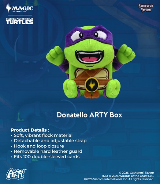 Gatherers Tavern Magic: The Gathering: Arty Deck Box: Teenage Mutant Ninja Turtles Donatello