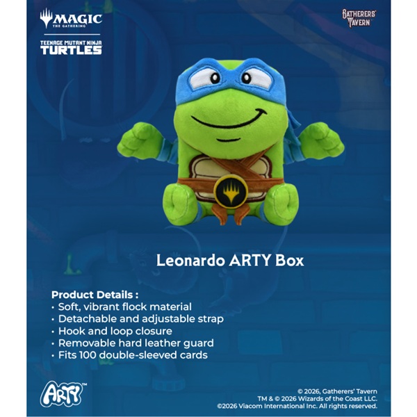 Gatherers  Tavern Magic: The Gathering: Arty Deck Box: Teenage Mutant Ninja Turtles Leonardo