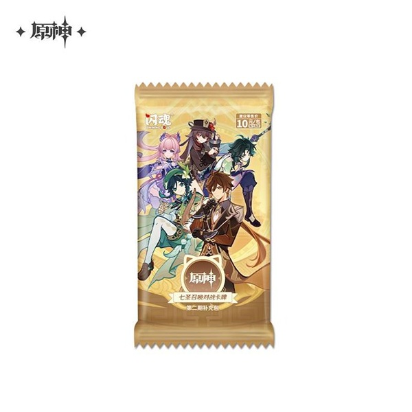 Genshin Impact Tcg:  Kinesisk Chinese  Series   Booster Pack