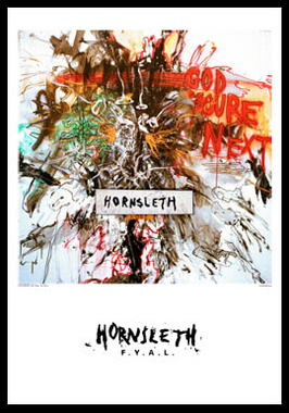 Hornsleth Kunsttryk 50x70 cm – God You Re Next! Unik Dekor!