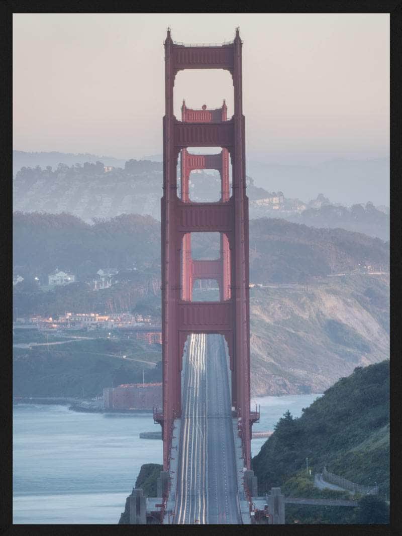 Golden Gate Plakat – Hyldest til San Franciscos Arkitektur