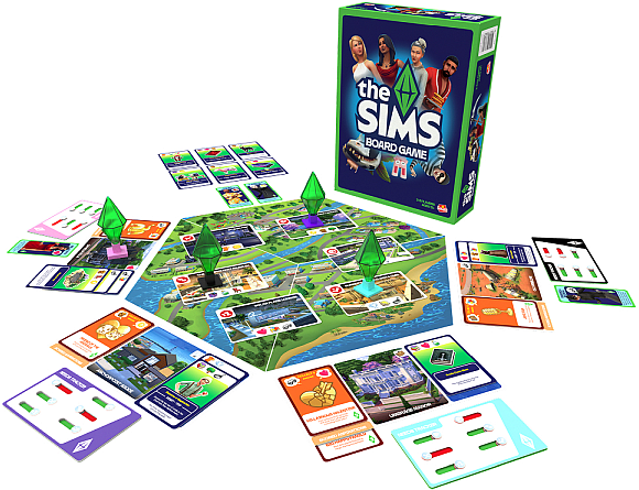Goliath: The Sims  Engelsk  Board Game