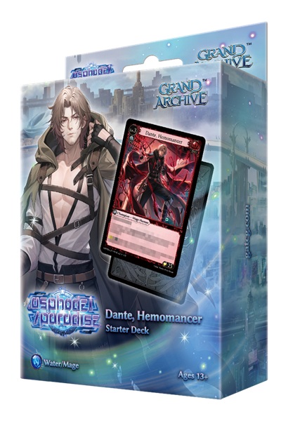 Grand Archive Tcg:  Asphodel Paradise Starter Deck: Dante  Hemomancer