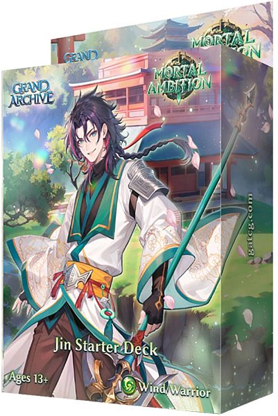 Grand Archive Tcg: Mortal Ambition Starter Deck: Jin