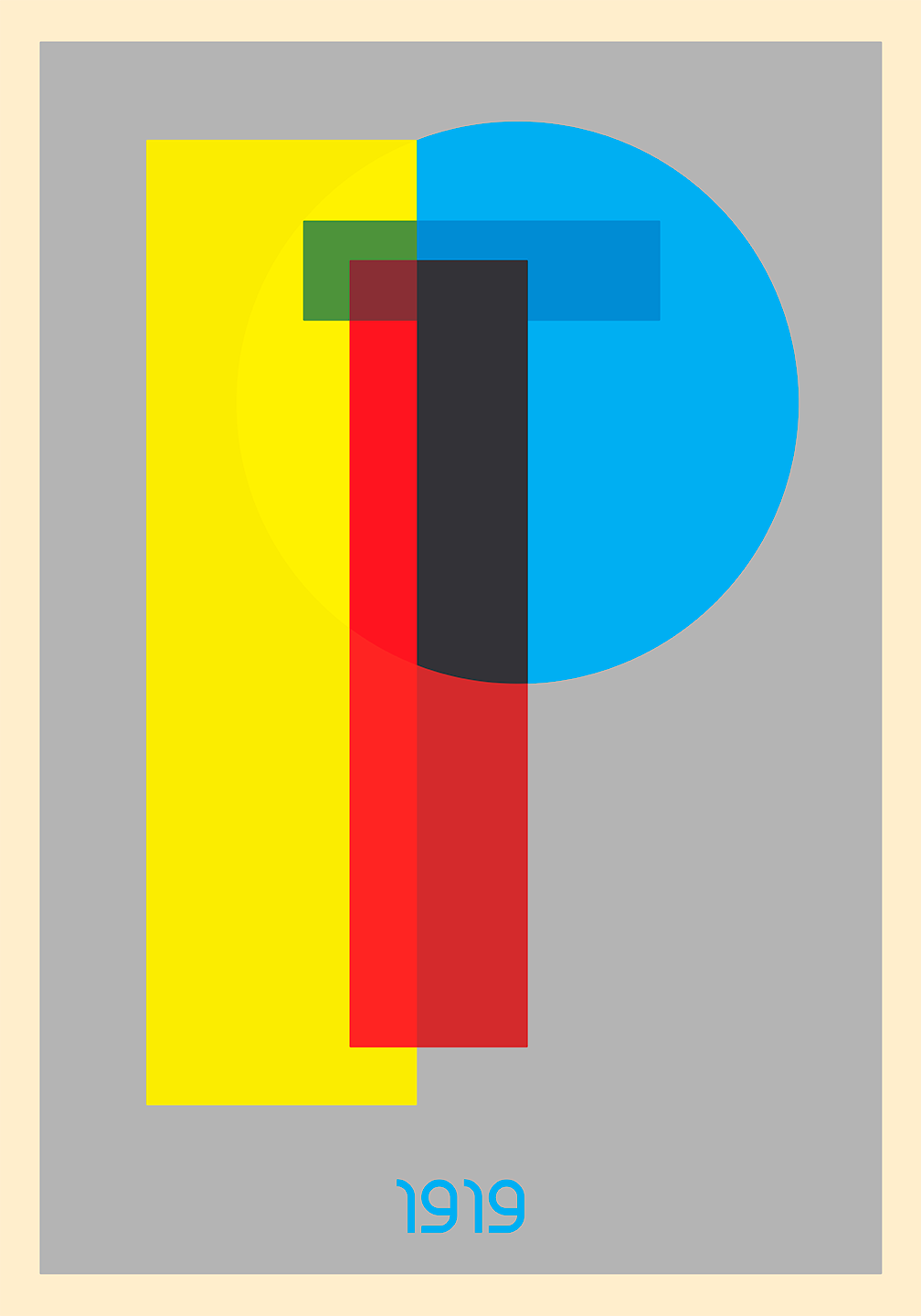Vintage Grafisk Plakat 09 - Unik Vægkunst til Dit Hjem