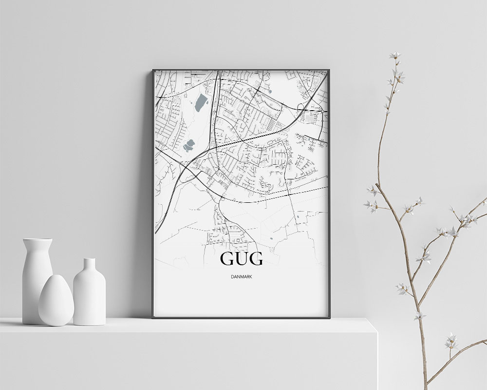 Gug Plakat - Minimalistisk Design til Stilfuld Indretning