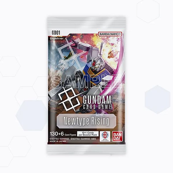 Gundam Card Game Gd01: Newtype Rising Booster Pack