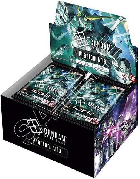 Gundam Card Game Gd04: Phantom Aria Booster Box  Display  24 Packs