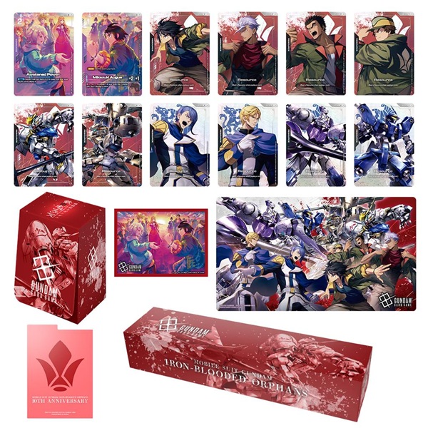 Gundam Card Game: Pb02 Mobile Suit Gundam Iron-blooded Orphans Premium Accessory Set