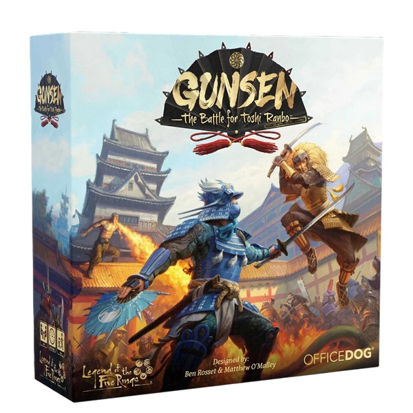 Gunsen: The Battle For Toshi Ranbo Legend   The Five Rings Board Game  L5r