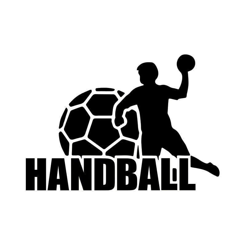 Håndbold Wallstickers – Energisk Vægsmykke til Fans!