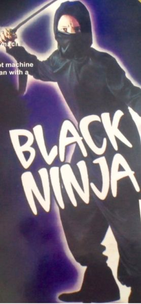 Halloween Kostume - Sort Ninja til Fest og Sjov