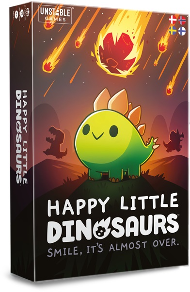 Happy Little Dinosaurs  Dansk  Card Game