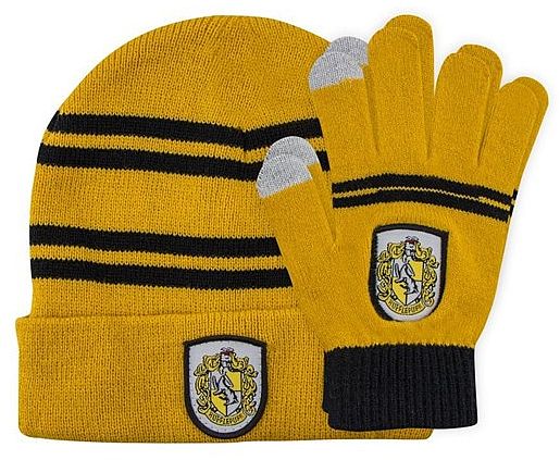 Harry Potter Beanie Gloves Set Hufflepuff
