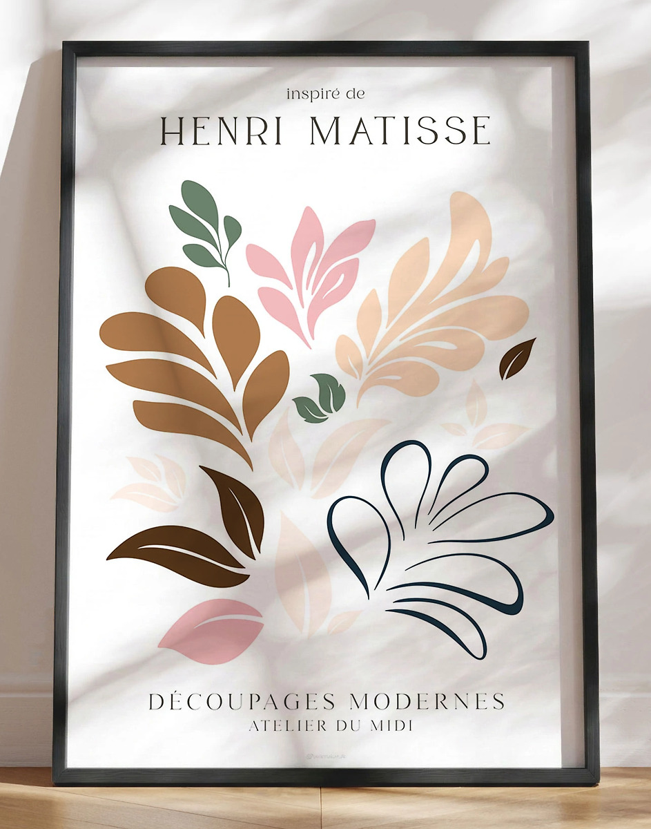 Henri Matisse Plakat Atelier   Midi