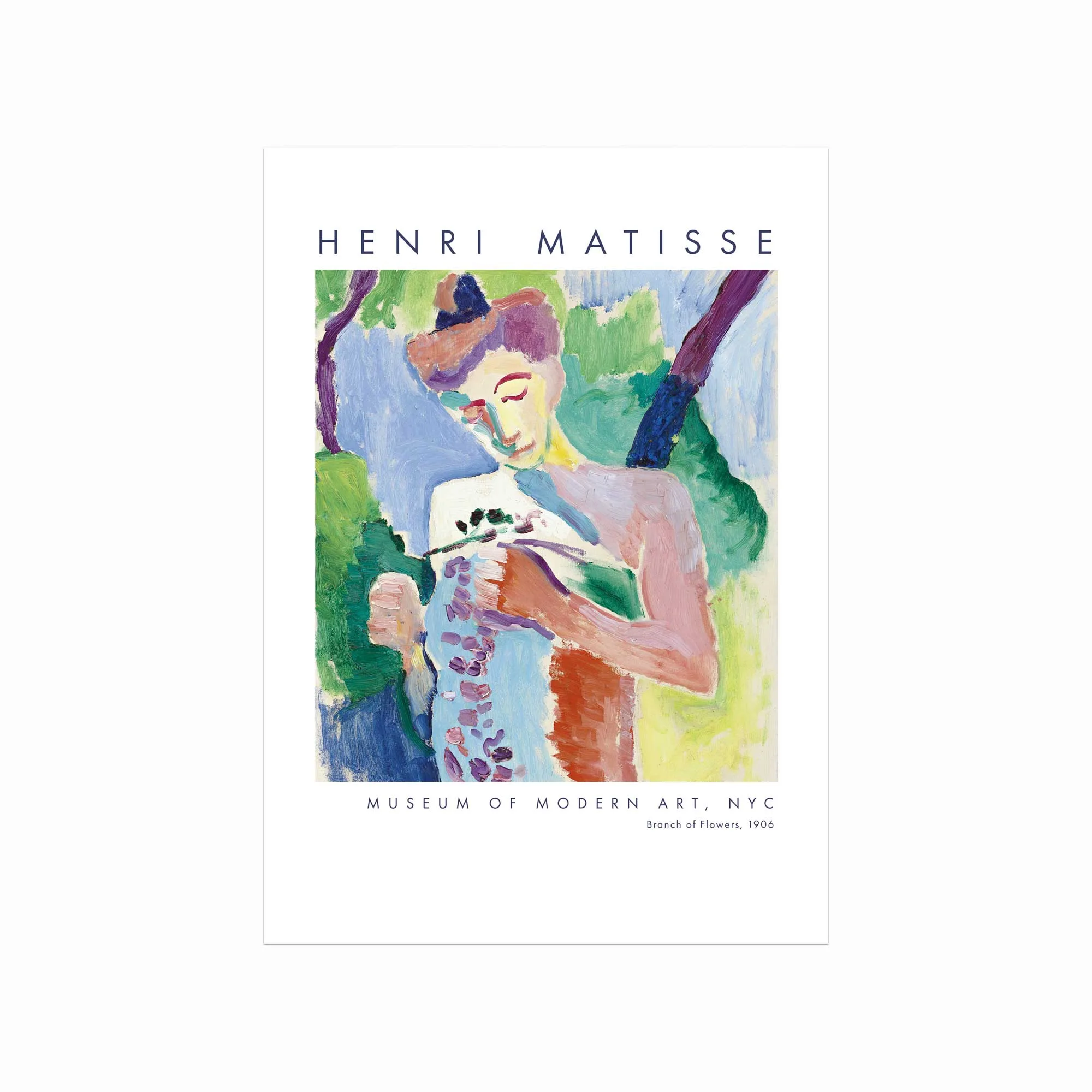 Henri Matisse Plakat – Farverig Blomsterkunst til Hjemmet