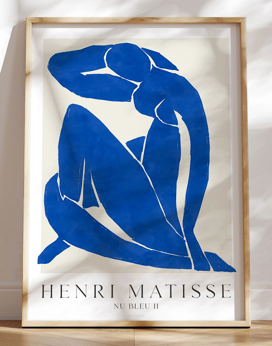 Henri Matisse Plakat   Bleu