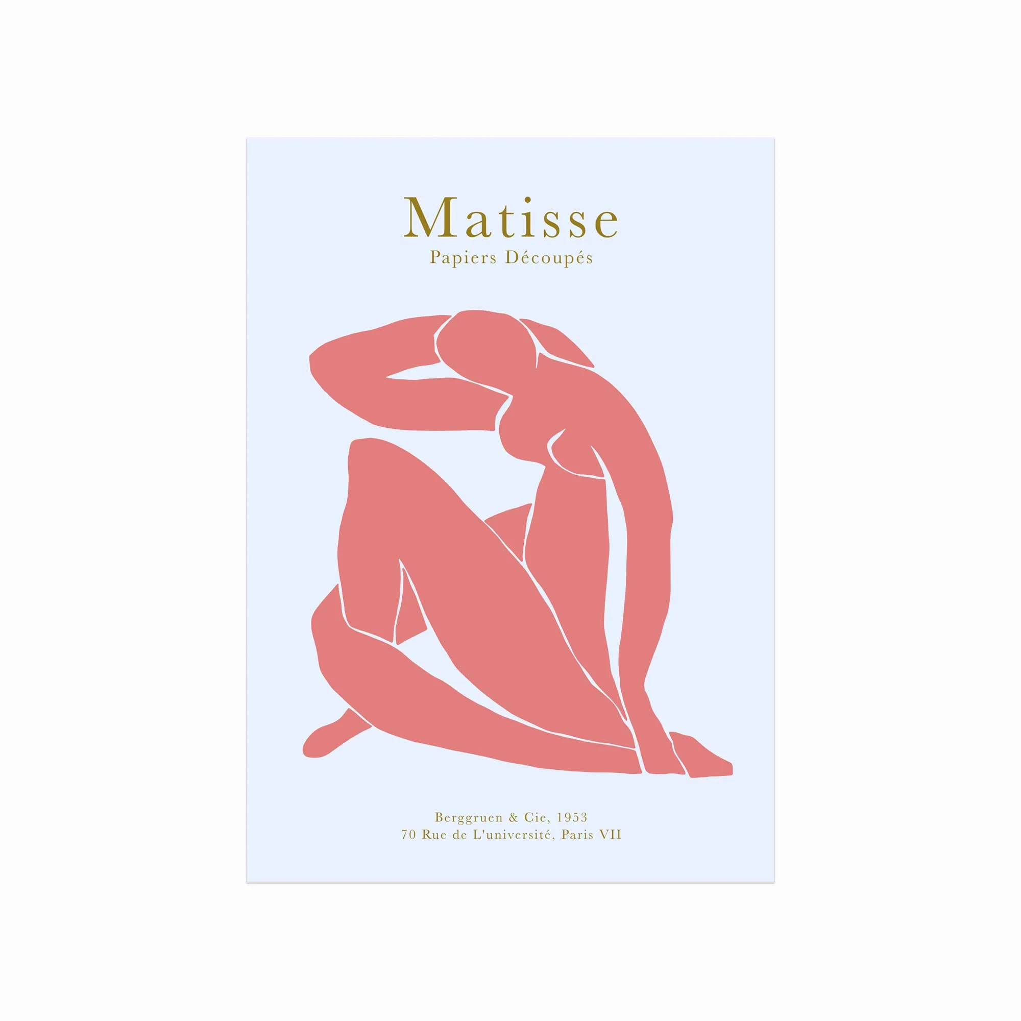 Henri Matisse Plakat – Papiers Découpés 02 – Kunsttilbud!