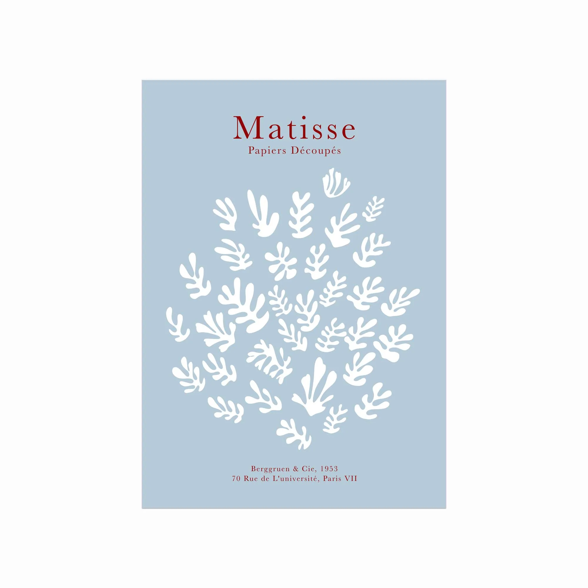 Henri Matisse Plakat – Papiers Découpés 03 på udsalg!