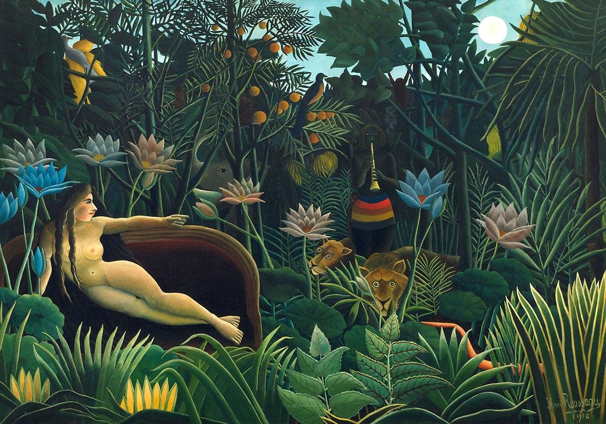 Henri Rousseau Plakat   Rãªve  Drømmen