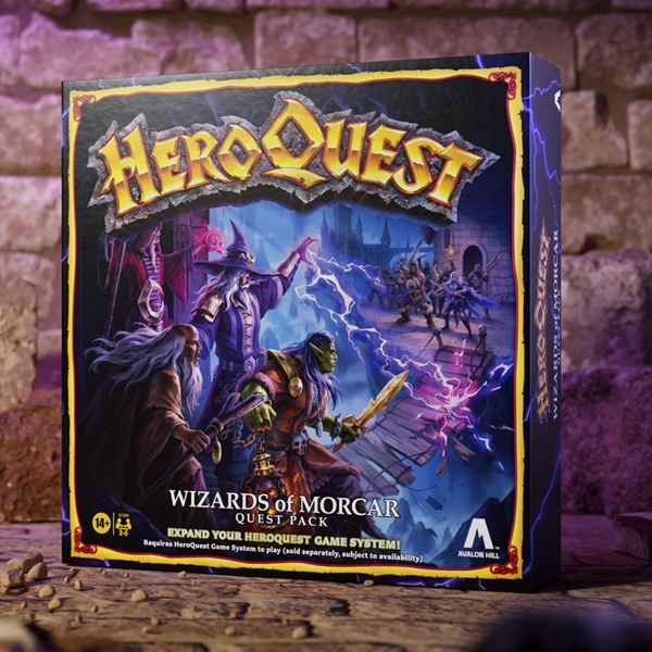Heroquest Game System  Engelsk  Avalon Hill : Wizards   Morcar Quest Pack Expansion