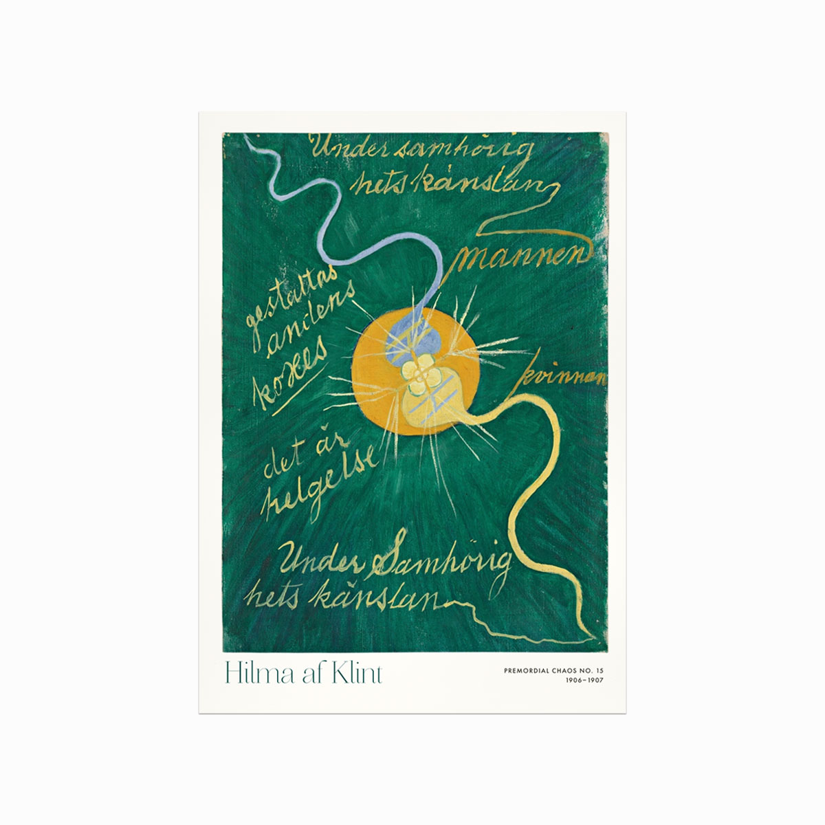 Hilma af Klint: Primordial Chaos Plakat – Unik Kunsttilbud!