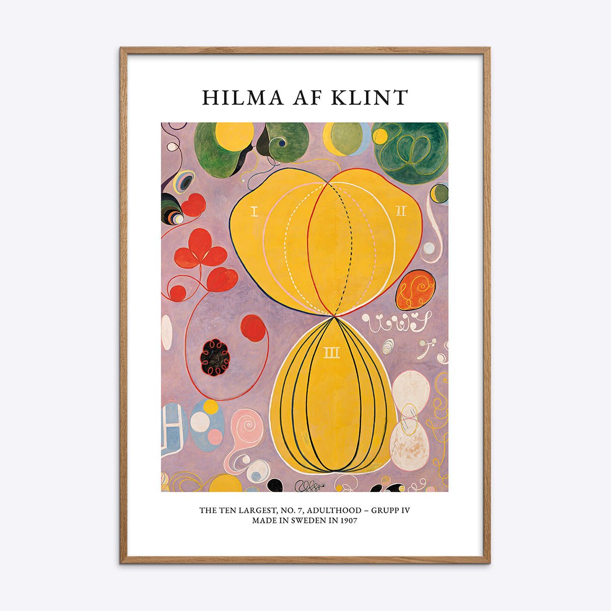 Hilma   Klint The Ten Largest Adulthood No7
