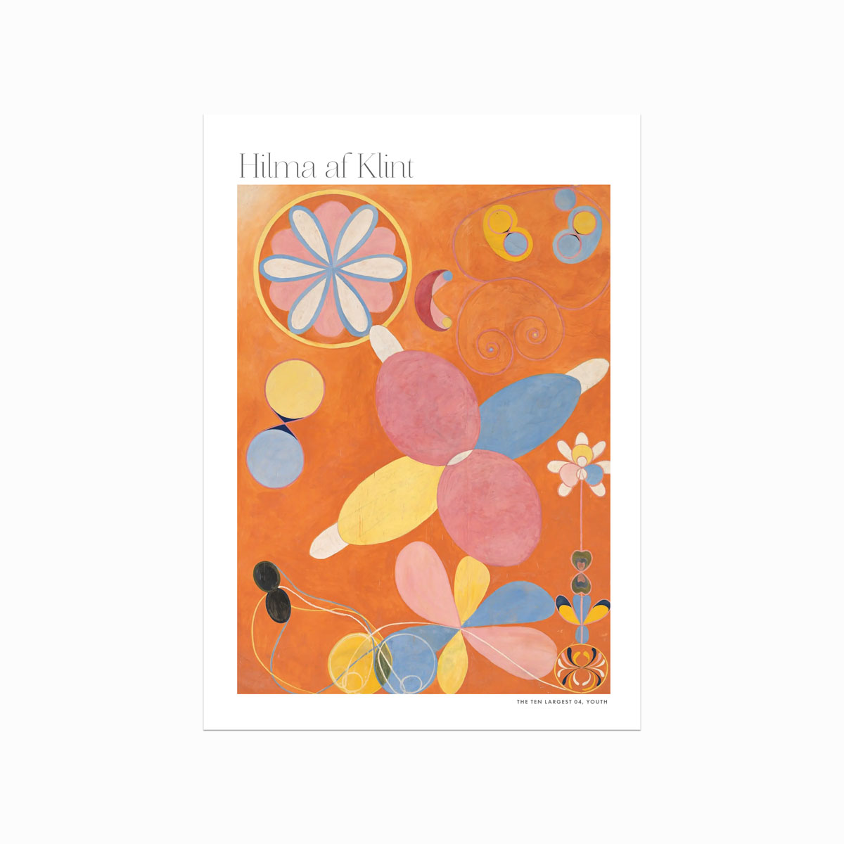 Hilma af Klint Plakat – The Ten Largest 04 Ungdom